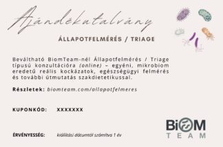 Állapotfelmérés Ajándékutalvány